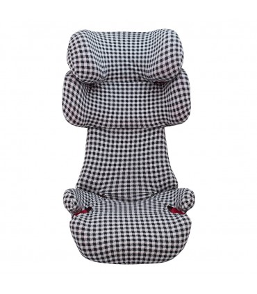 Cybex Solution X - Frontal desplegada Vichy