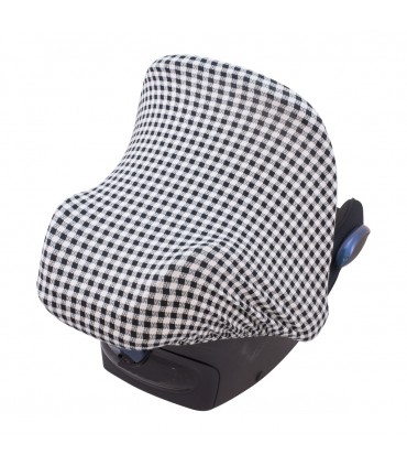 Maxi cosi portabebés - Vista 3/4 trasera Vichy