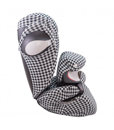 Cybex Pallas M-Fix y S-Fix - Vista lateral Vichy