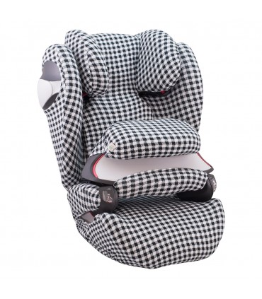 Cybex Pallas M-Fix y S-Fix - Vista 3/4 Vichy