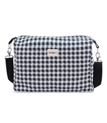 Bolso carro bebe - Vista frontal Vichy
