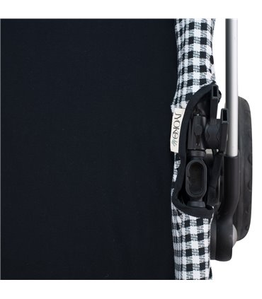 cubre capazo - Detalle lateral Vichy