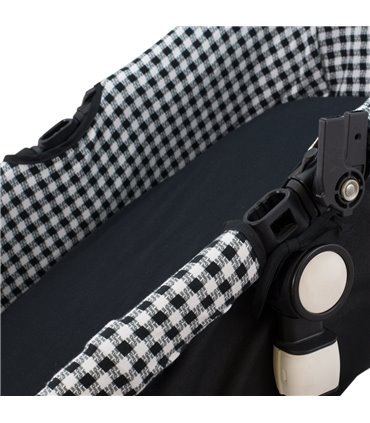 cubre capazo - Vista lateral Vichy