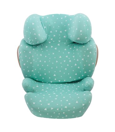 Cybex Solution Q2 y Q3 - Vista frontal Mint Sparkles