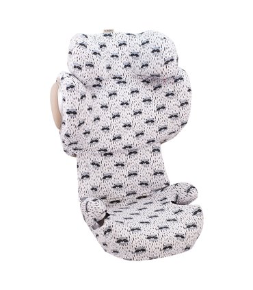 Cybex Solution Q2 y Q3 - Vista 3/4 desplegada Racoon Town