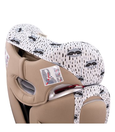 Vista trasera Racoon Town