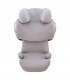 Cybex Solution Q2 y Q3 - Frontal desplegada Stone Grey