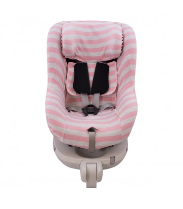  Romer Dualfix I-size  - Vista frontal Pink Island
