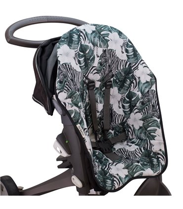 Stokke xplory - Vista 3/4 Zebra