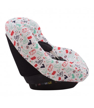 Maxi Cosi 2 way pearl - Vista lateral Dino Party