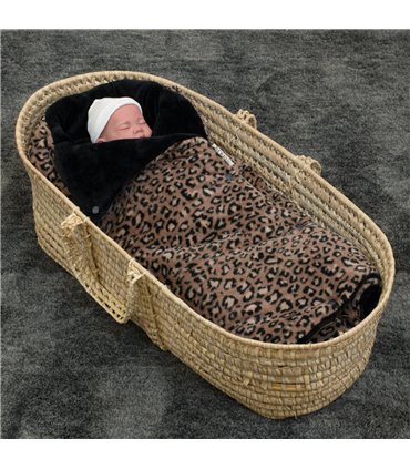 Saco capazo bebe - Vista de uso Animal Print