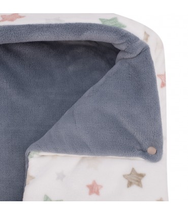 Saco capazo bebe - Detalle superior Soft Stars