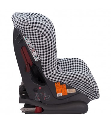 Funda silla coche universal - Vista lateral Vichy