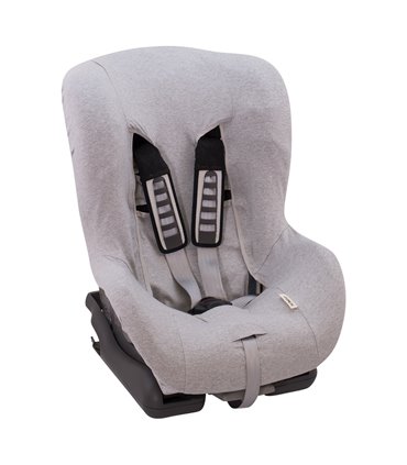 Funda silla coche universal - Vista 3/4 Stone Grey