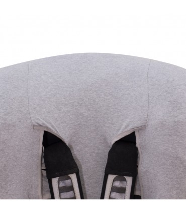 Funda silla coche universal - Detalle ojal superior Stone Grey