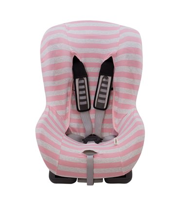 Funda silla coche universal - Vista frontal Pink Island