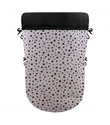 Saco silla paseo - Vista frontal Black Star