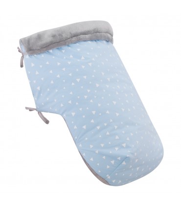 Saco silla paseo - Vista 3/4 Blue Sparkles