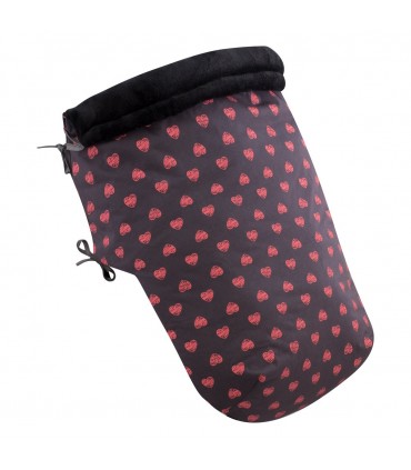 Saco silla paseo - Vista 3/4 Fluor Heart