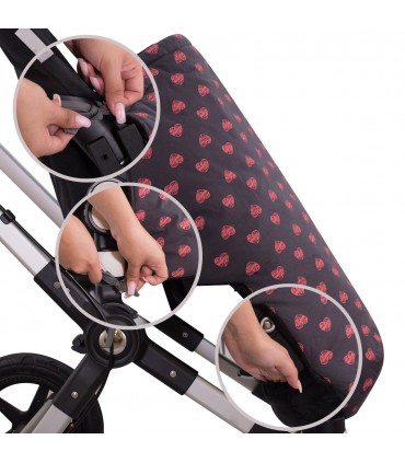 Saco silla paseo - Amarres Fluor Heart