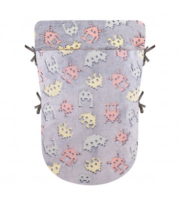 Saco silla paseo - Vista frontal Neon Invaders