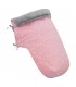 Saco silla paseo - Vista 3/4 Pink Sparkles