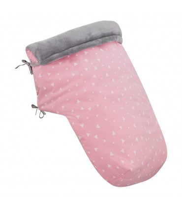 Saco silla paseo - Vista 3/4 Pink Sparkles