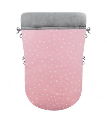 Saco silla paseo - Vista frontal Pink Sparkles