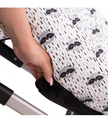 Saco silla paseo - Detalle inferior Racoon Town