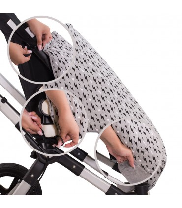 Saco silla paseo - Amarres Black Rayo