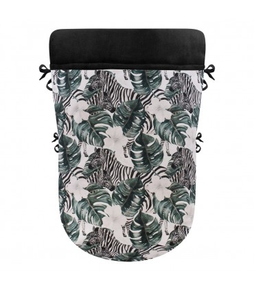 Saco silla paseo - Vista frontal Zebra