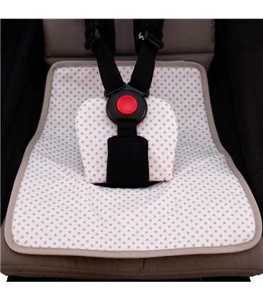 Vista frontal Grey Dots