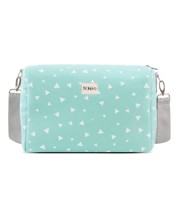 Bolso carro bebe - Vista frontal Mint Sparkles