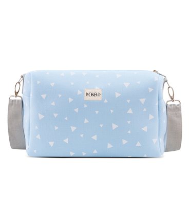 Bolso carro bebe - Vista frontal Blue Sparkles