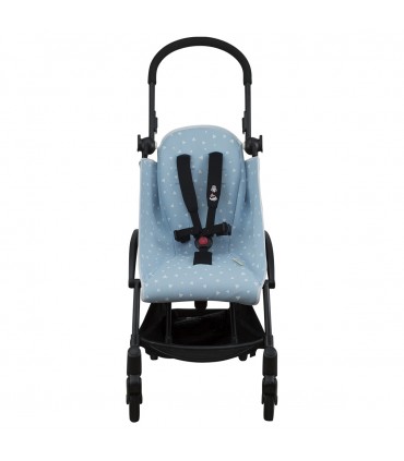 Babyzen Yoyo - Vista frontal Blue Sparkles