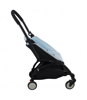 Babyzen Yoyo - Vista lateral Blue Sparkles