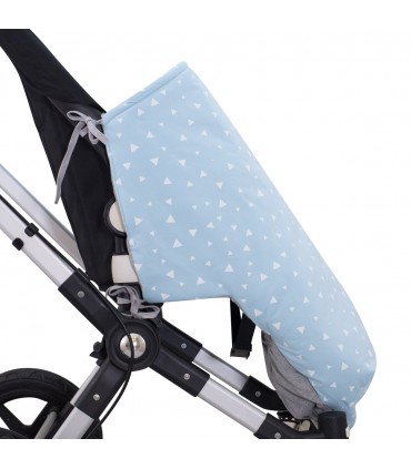 Saco silla paseo - Vista lateral Blue Sparkles