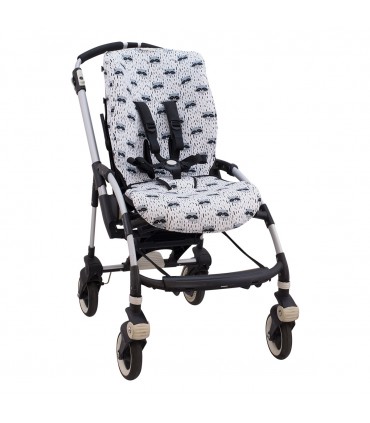Bugaboo Bee 3, Bee 5 y Bee Plus - Vista 3/4 Racoon Town