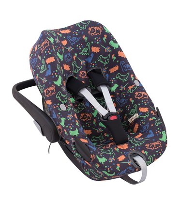 Maxi Cosi Pebble 360 - Vista 3/4 Happy Dino