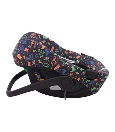 Maxi Cosi Pebble 360 - Vista lateral Happy Dino