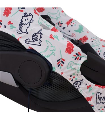 Maxi Cosi Pebble 360 - Detalle elástico Dino Party