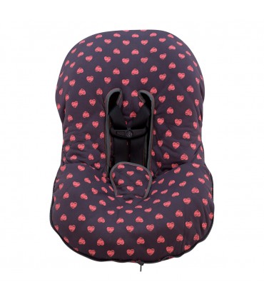 Vista frontal abierto Fluor Heart