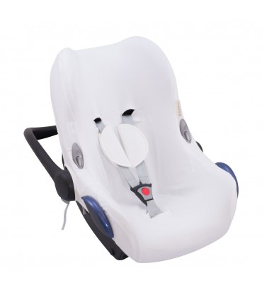 Maxi cosi Cabriofix, City mini e Inglesina - Vista 3/4 White