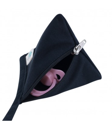 Portachupetes - Cremallera Black Series