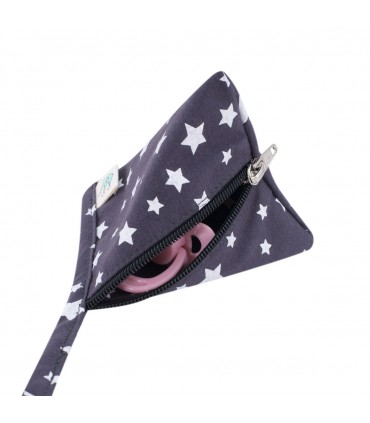 Portachupetes - Cremallera Winter Sky