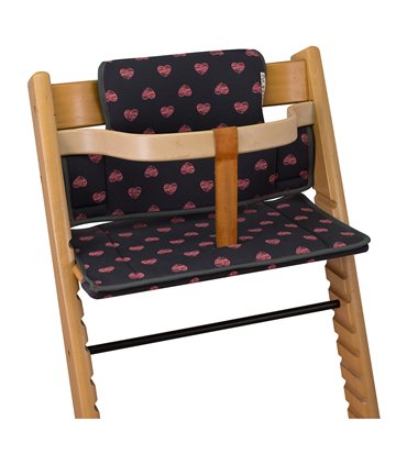 Stokke Tripp trapp - Vista frontal Fluor Heart