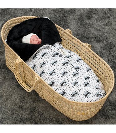 Saco capazo bebe - Vista de uso Racoon Town