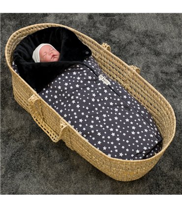 Saco capazo bebe - Vista de uso Winter Sky