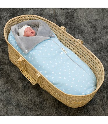 Saco capazo bebe - Vista de uso Blue Sparkles