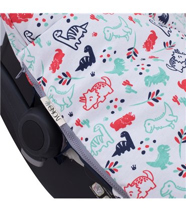 Detalle estampado Dino Party